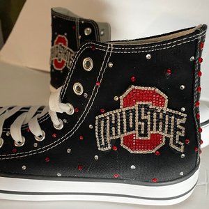 Ohio State Hi-Top Sneakers